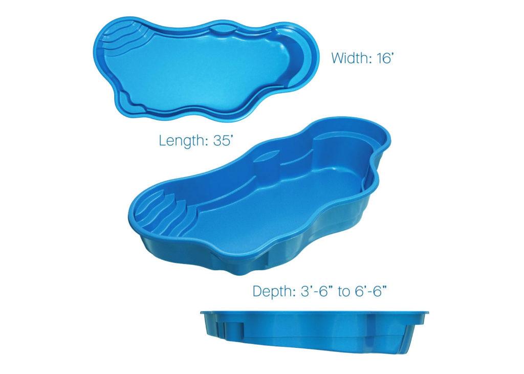 Fiberglass pool For Sale in Birmingham, AL