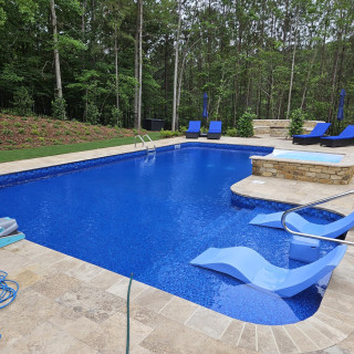 Vinyl Liner Pool Creation - Trussville, AL