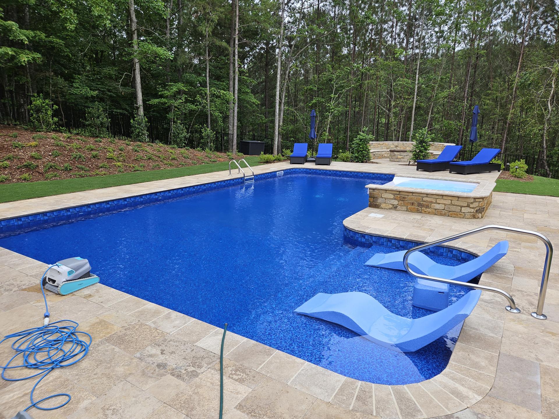 Vinyl Liner Pool Creation - Trussville, AL